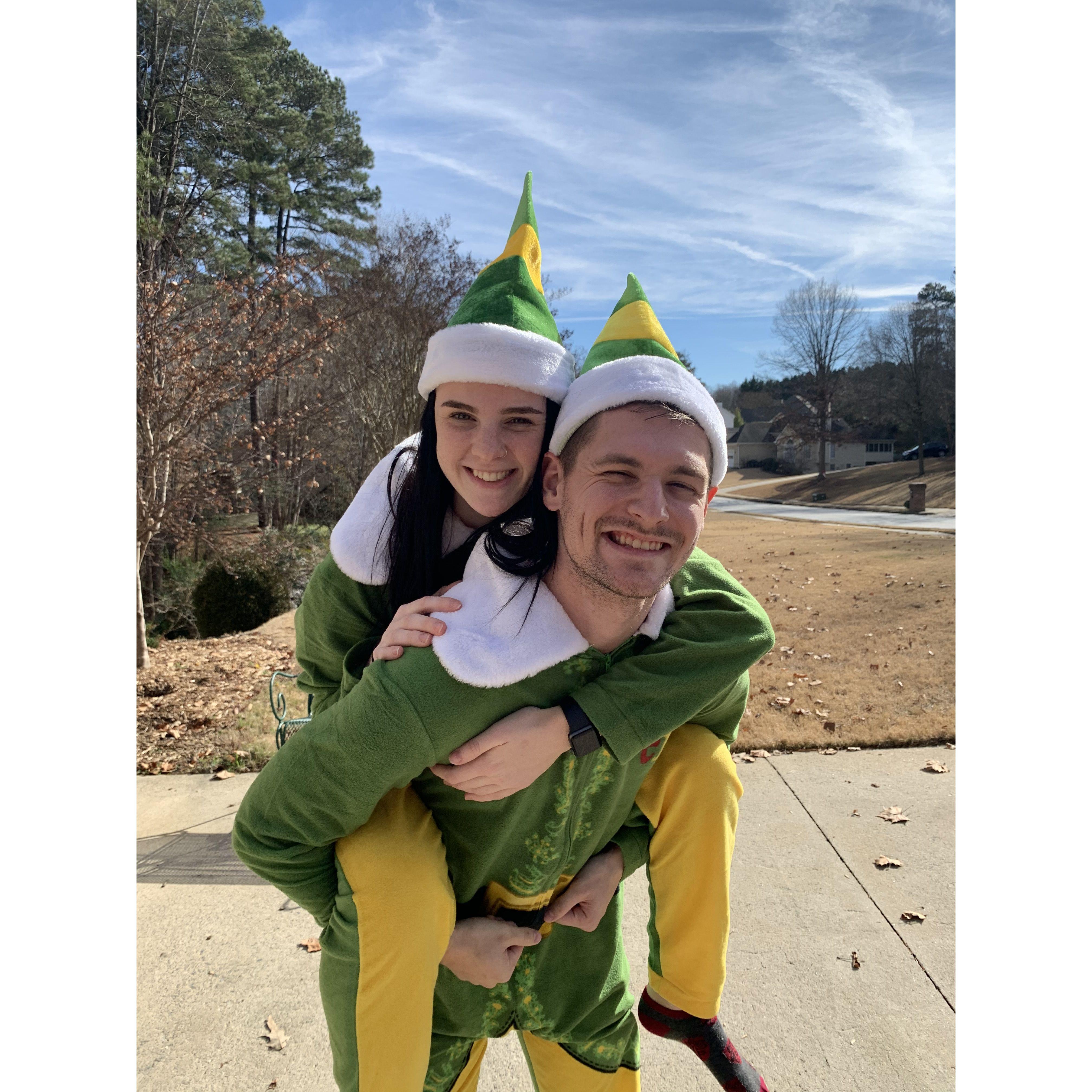 Our first Christmas together