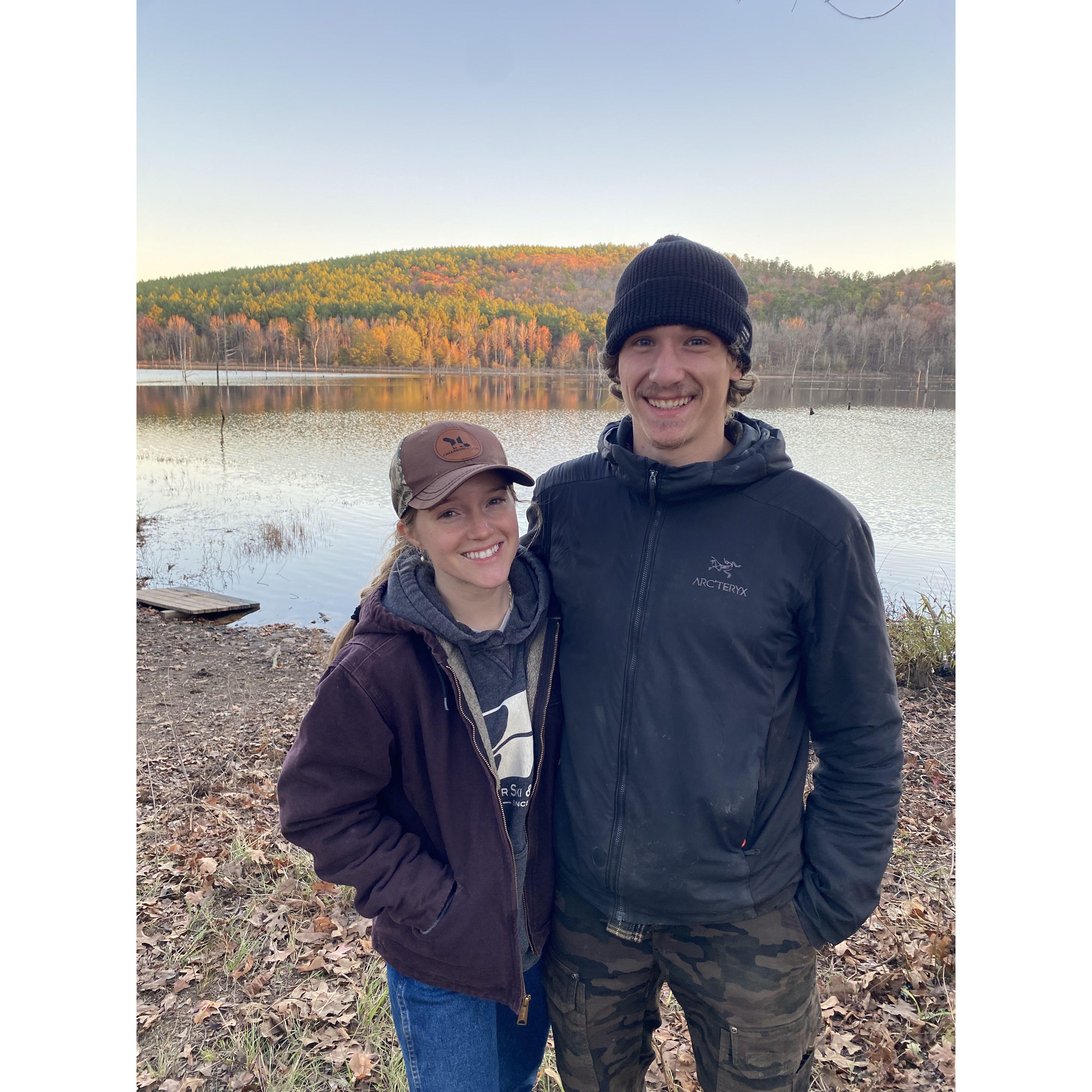 Camping in Arkansas for Thanksgiving!