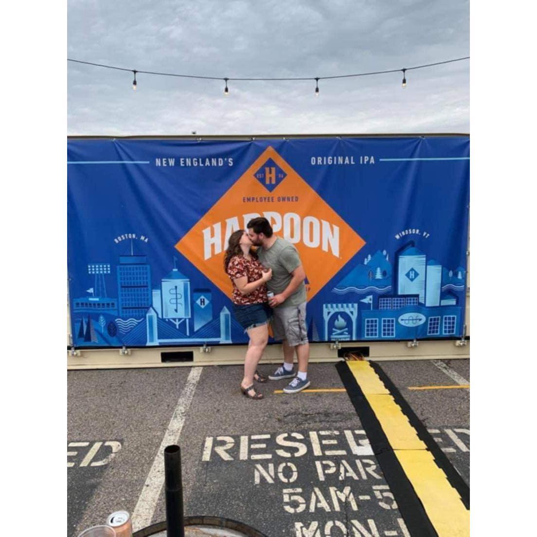 One of our first trips to Boston - our future home!