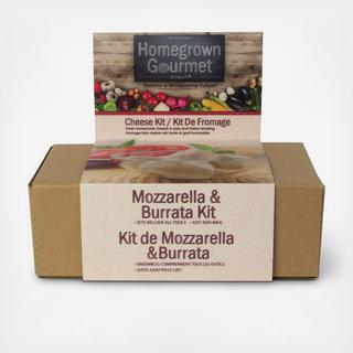 Homegrown Gourmet Mozzarella & Burrata Kit