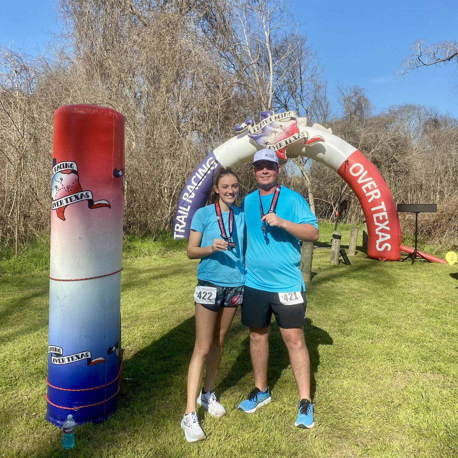 Ran their first 10K together!