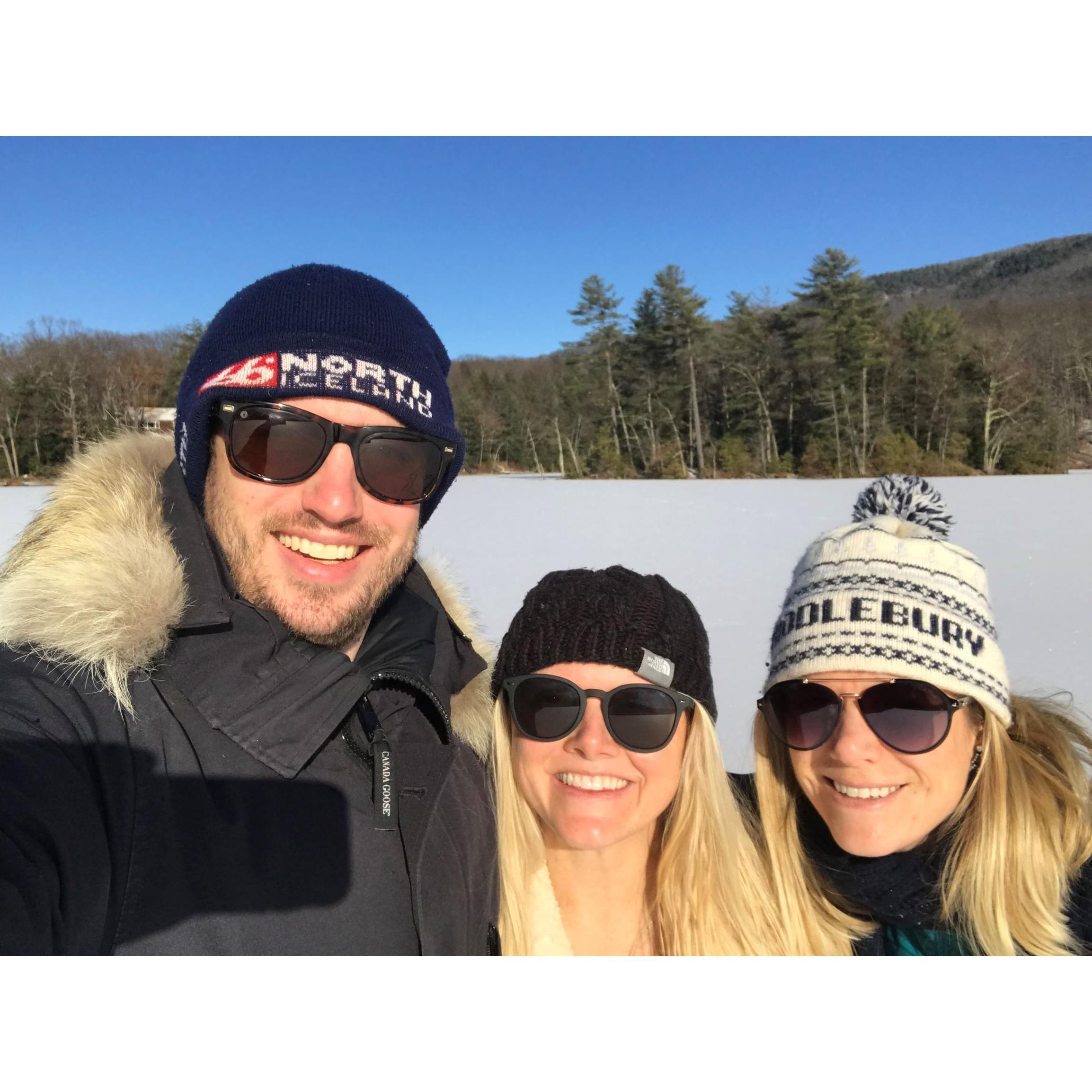 Christmas in Vermont with Wes' sister and her family (Dec 2018)