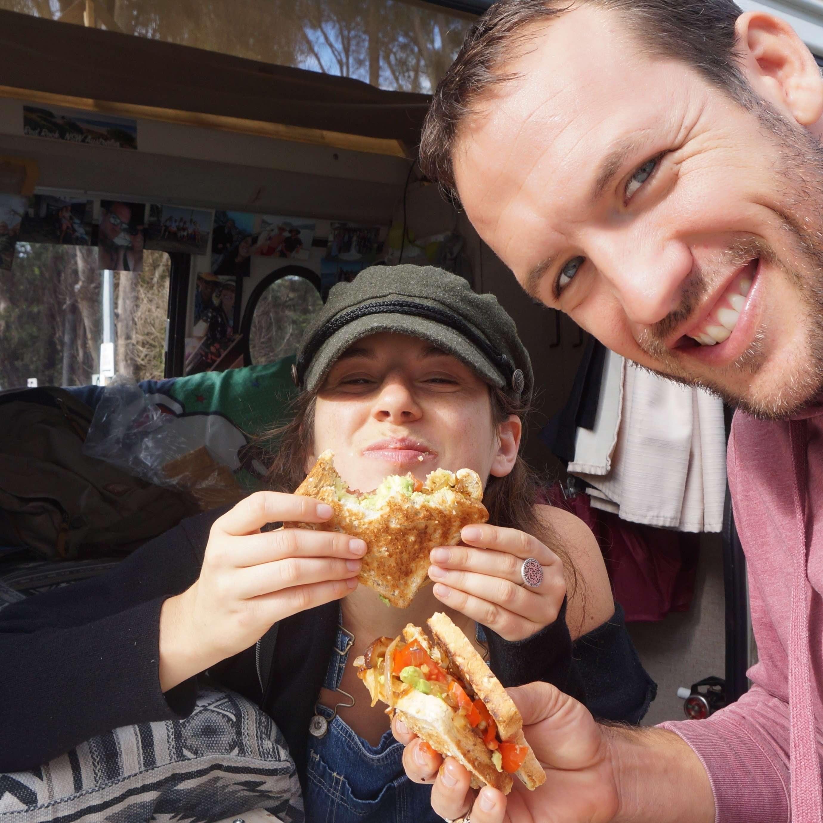 Surprisingly we ate very well while living in the campervan!