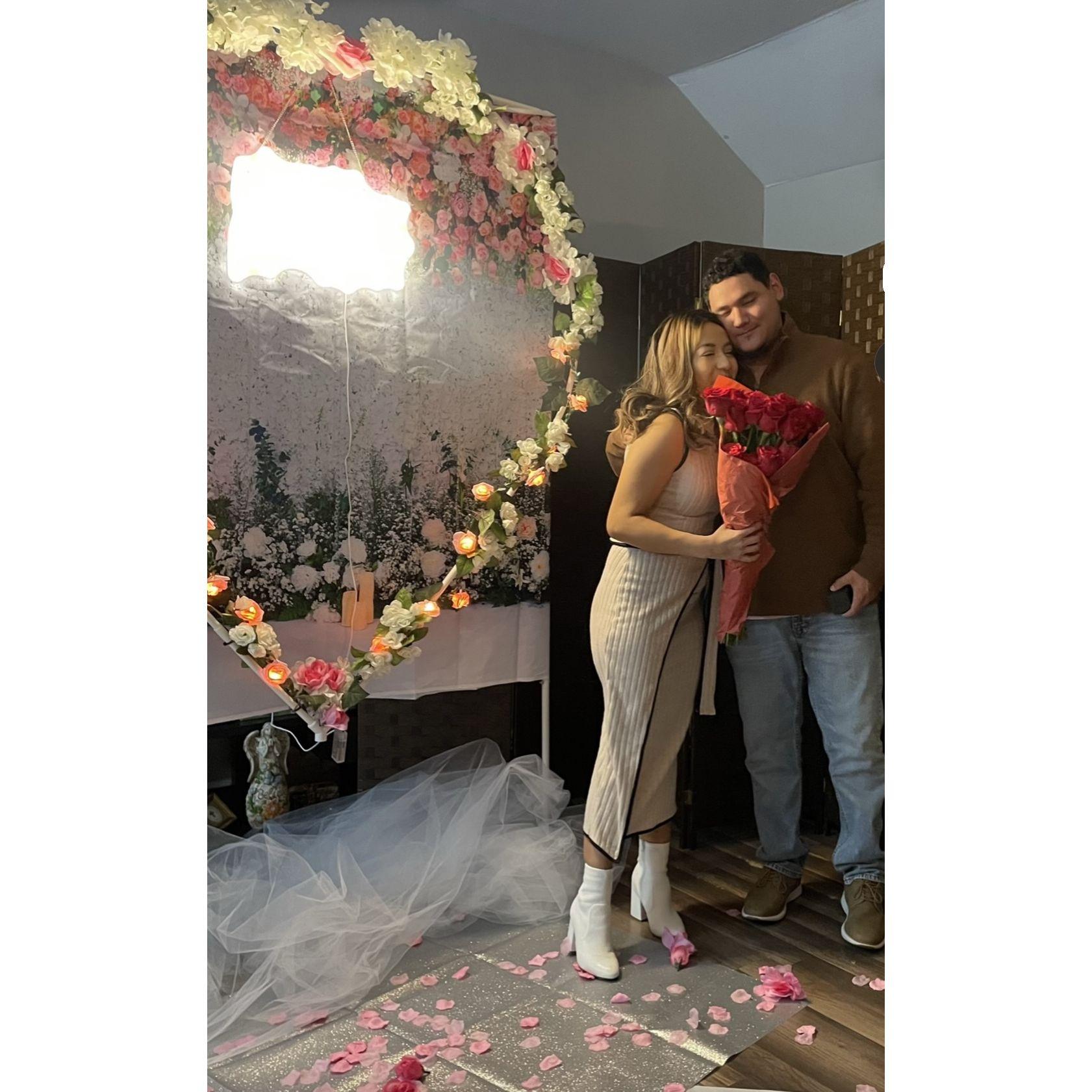 The night we got Engaged