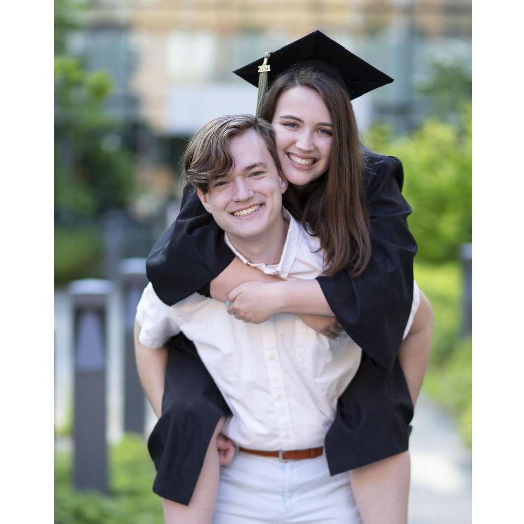 Anna's college graduation 2021