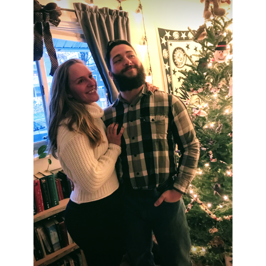 Our First Christmas Tree <3