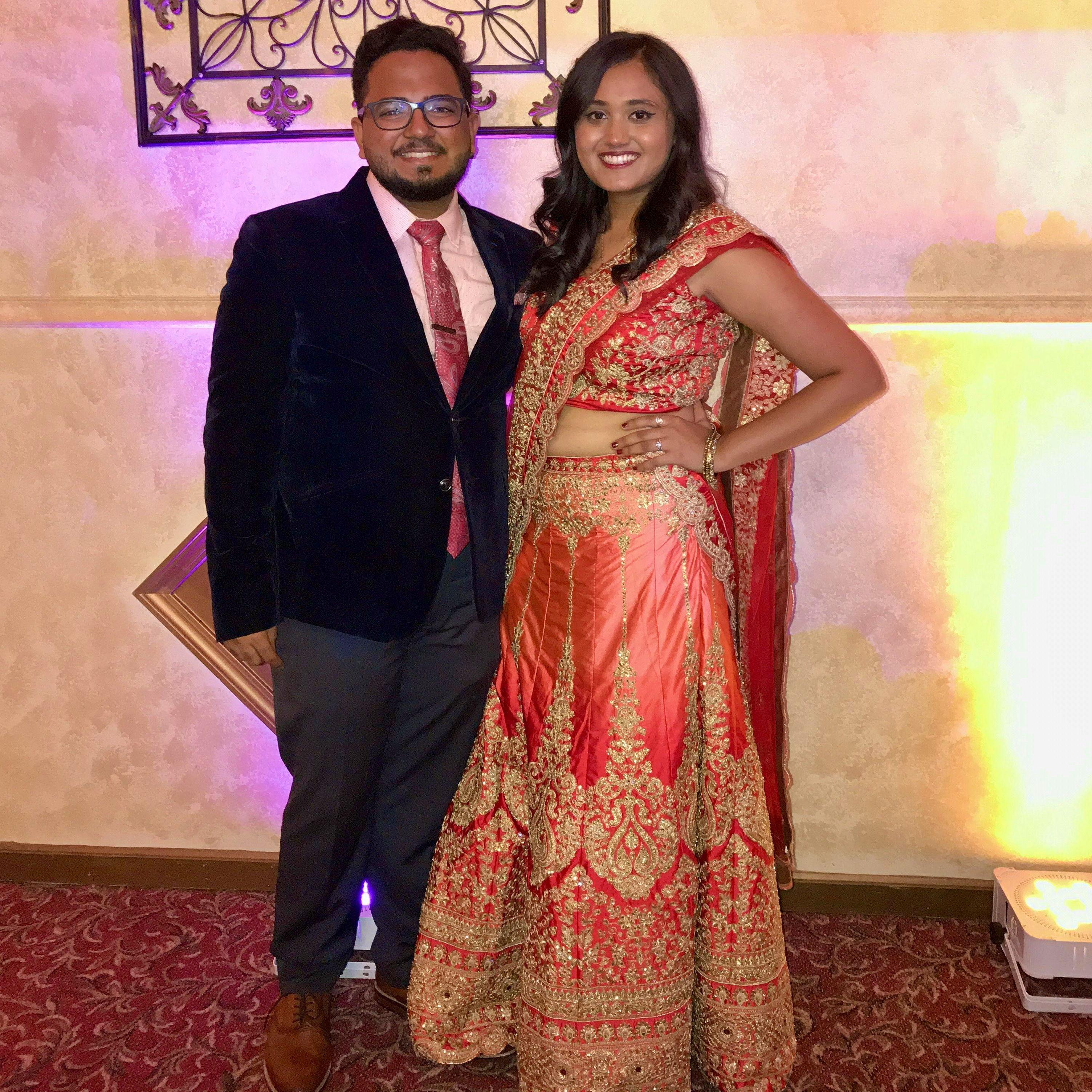 Our stealthy success at sneaking a picture #1 together at a family event—long before we went public (shhh!)