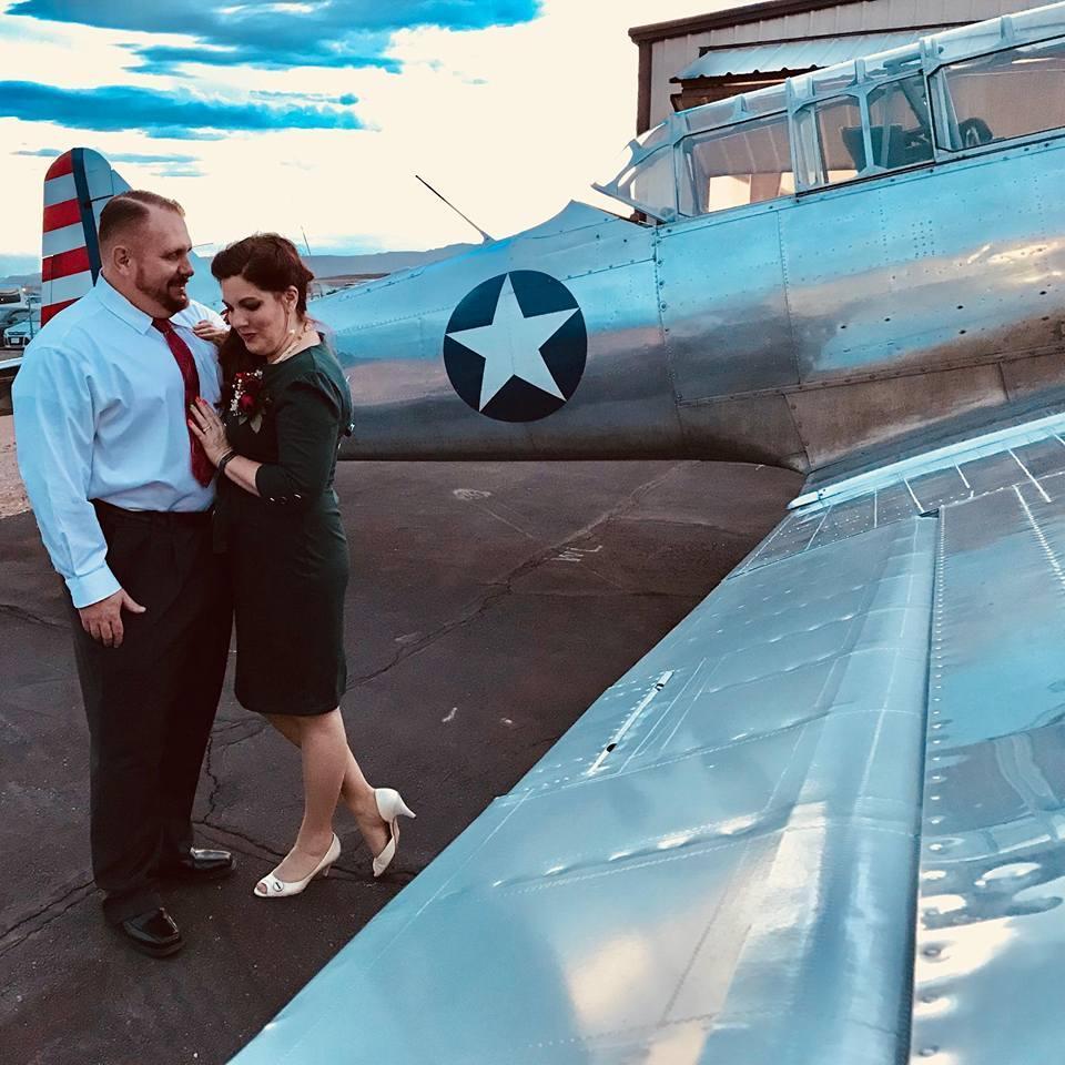 Epic pic of Mandy in her Vintage dress and hair at the Hanger Dance in St. George, UT.
Did I mention the girl can dance!!