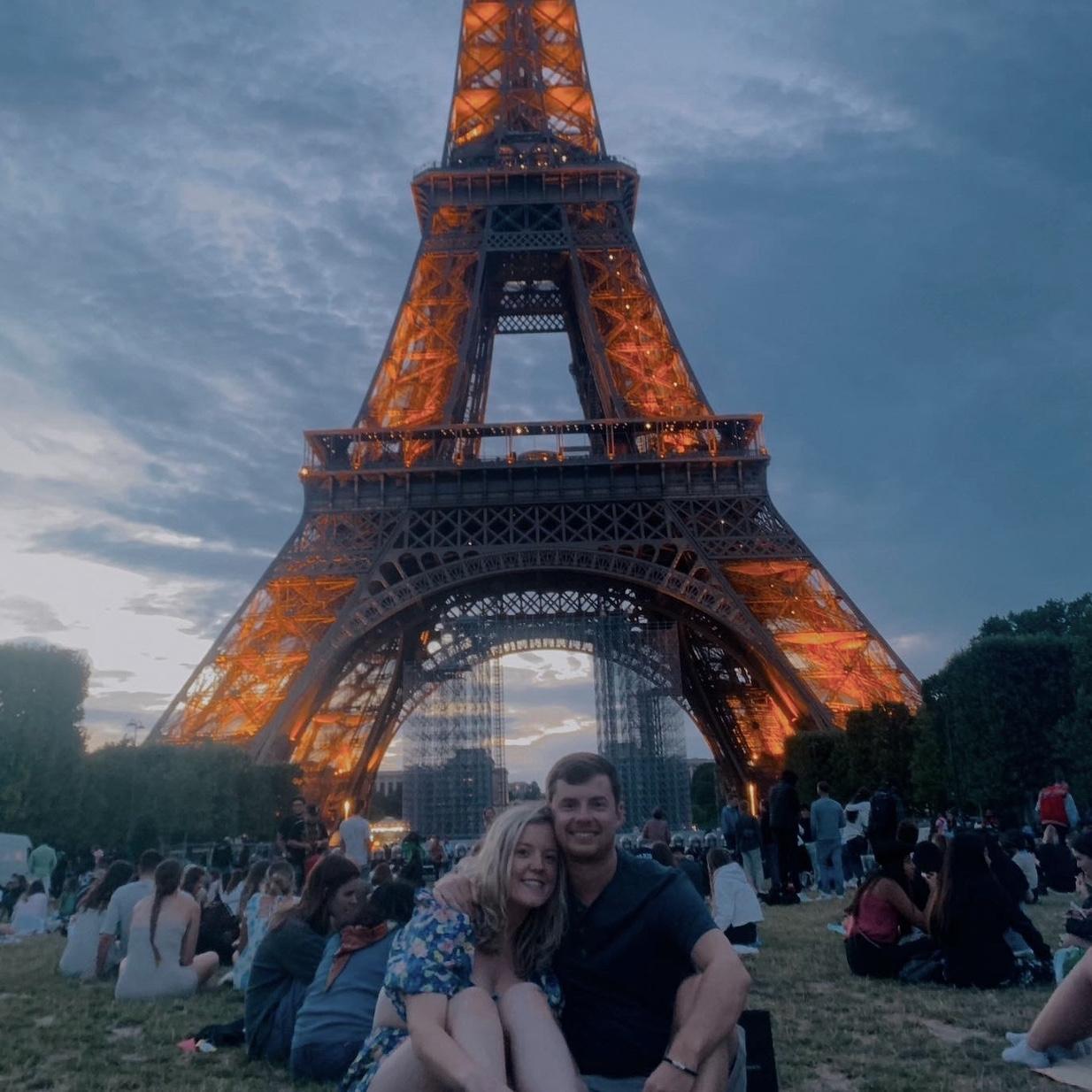 Brenna and Dylan’s trip to Paris in 2022!