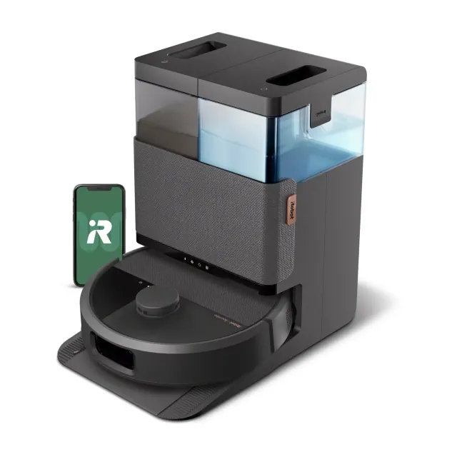 iRobot Roomba Plus 505 Combo Robot + AutoWash Dock Black