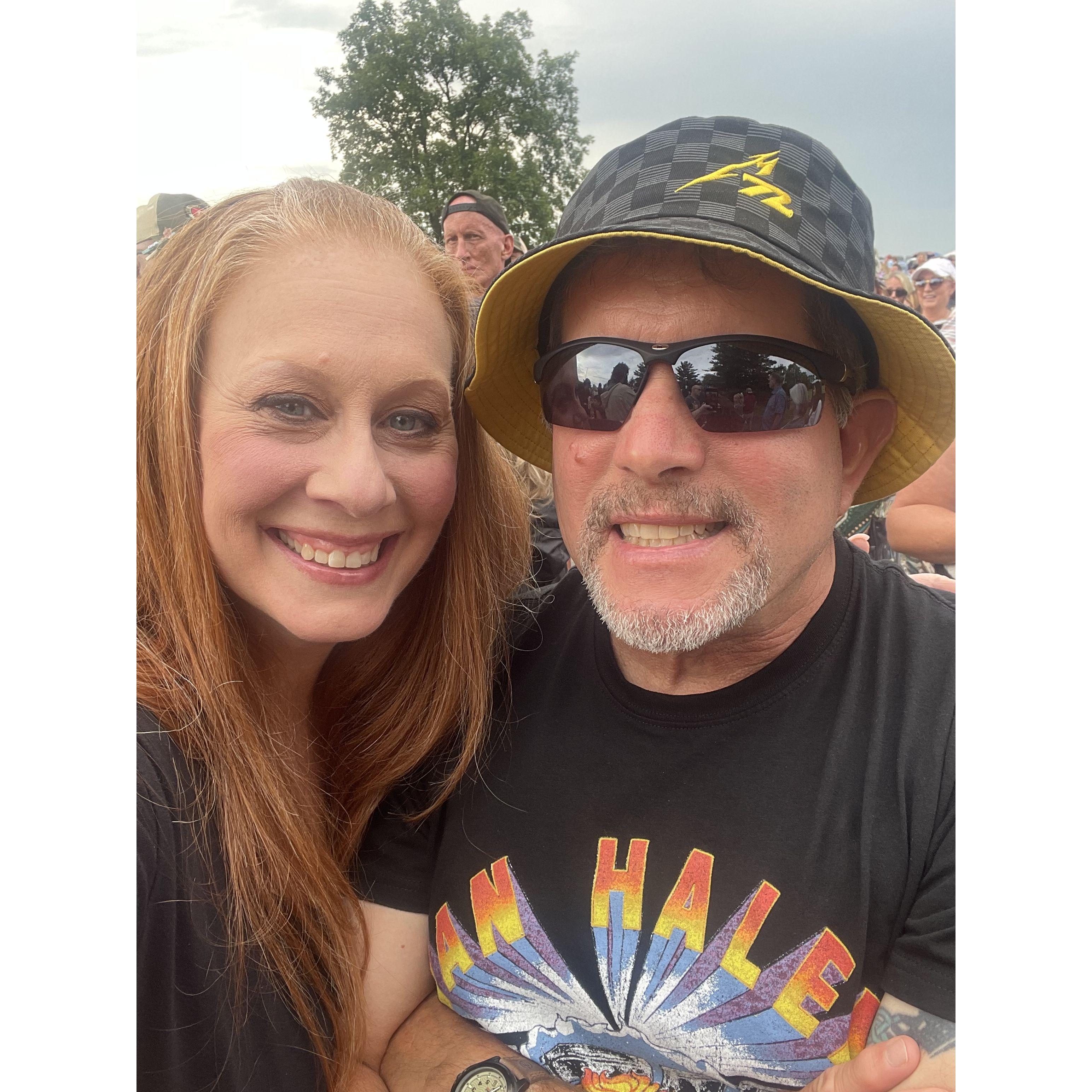 Todd's first Dave Matthews Band concert... and he survived!