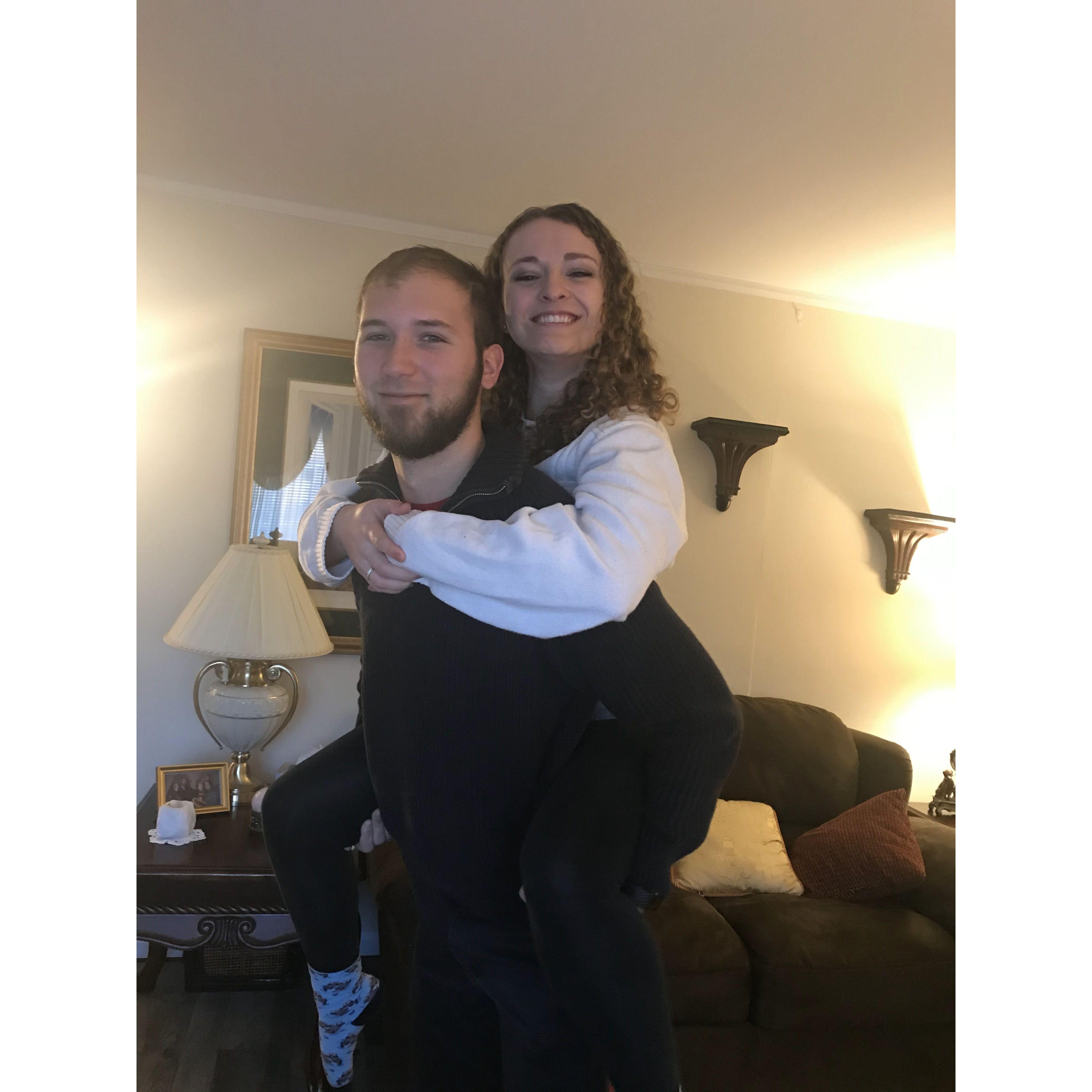 Our second Thanksgiving together.