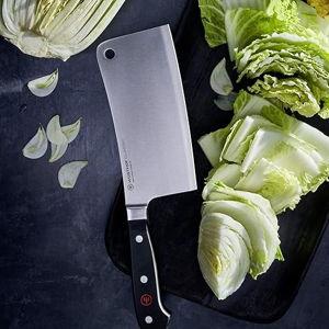WÜSTHOF Classic Chinese Chef's Knife 18 cm Black Steel