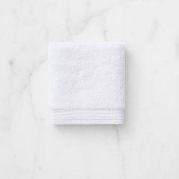West Elm Plush Fibrosoft™ Washcloths - White