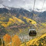 Ride the free gondola