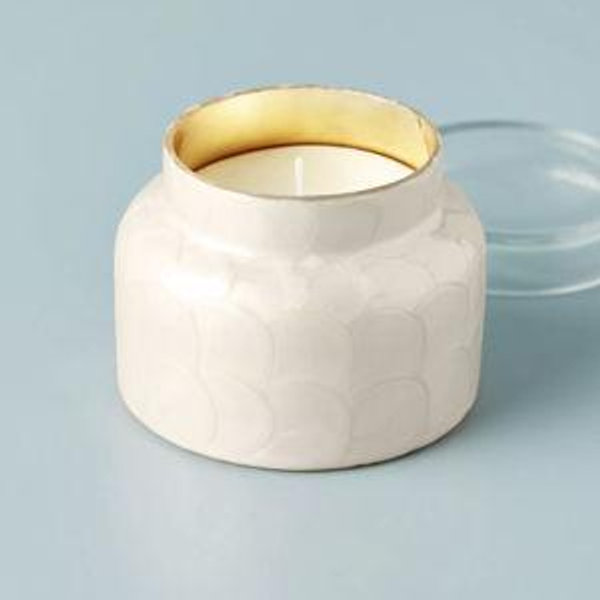 Capri Blue Volcano Capiz Jar Candle