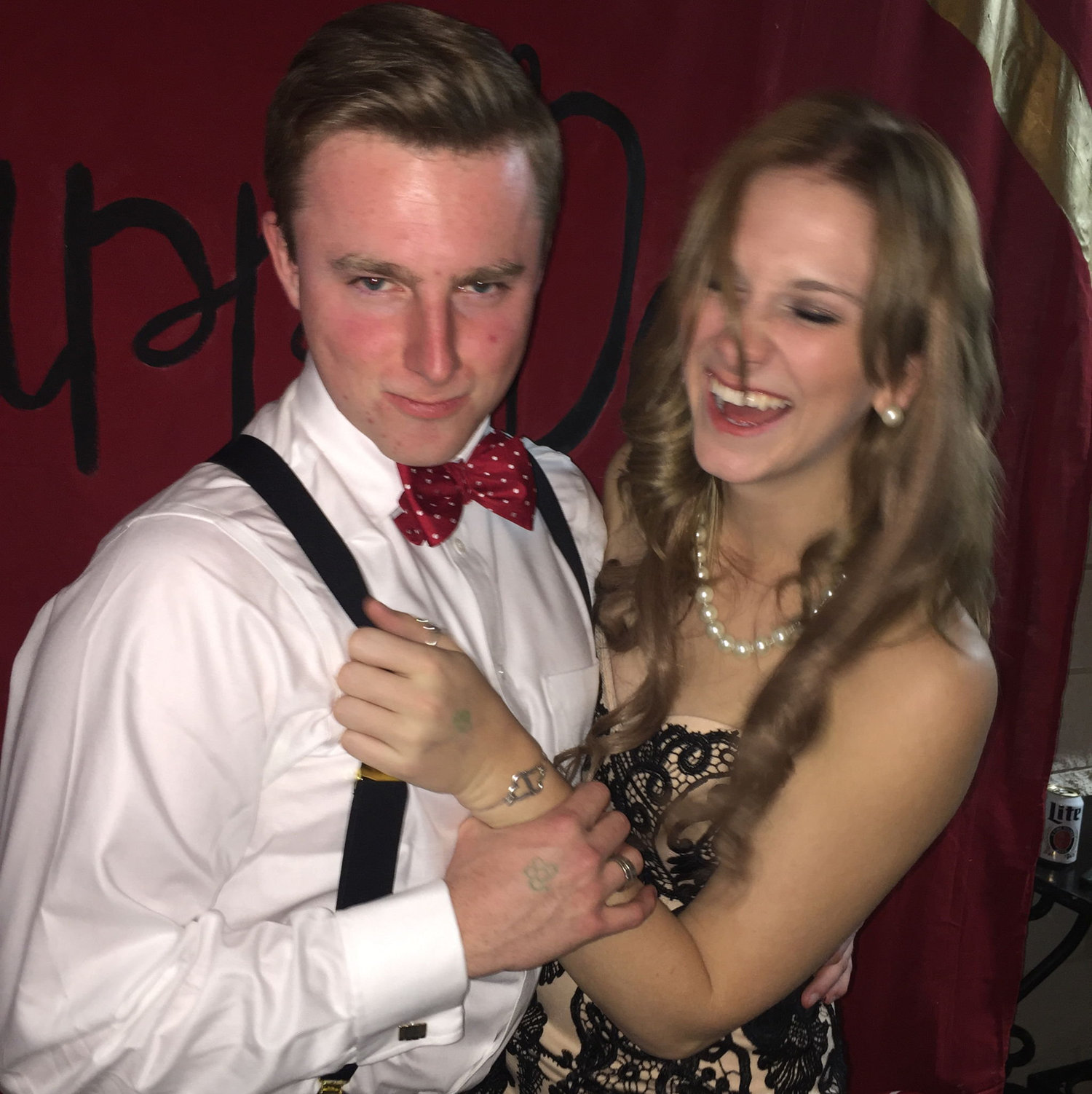Together at Carlee's Kappa Delta Semi Formal (first formal together) Look at the blue steel pose from Austin! lol
