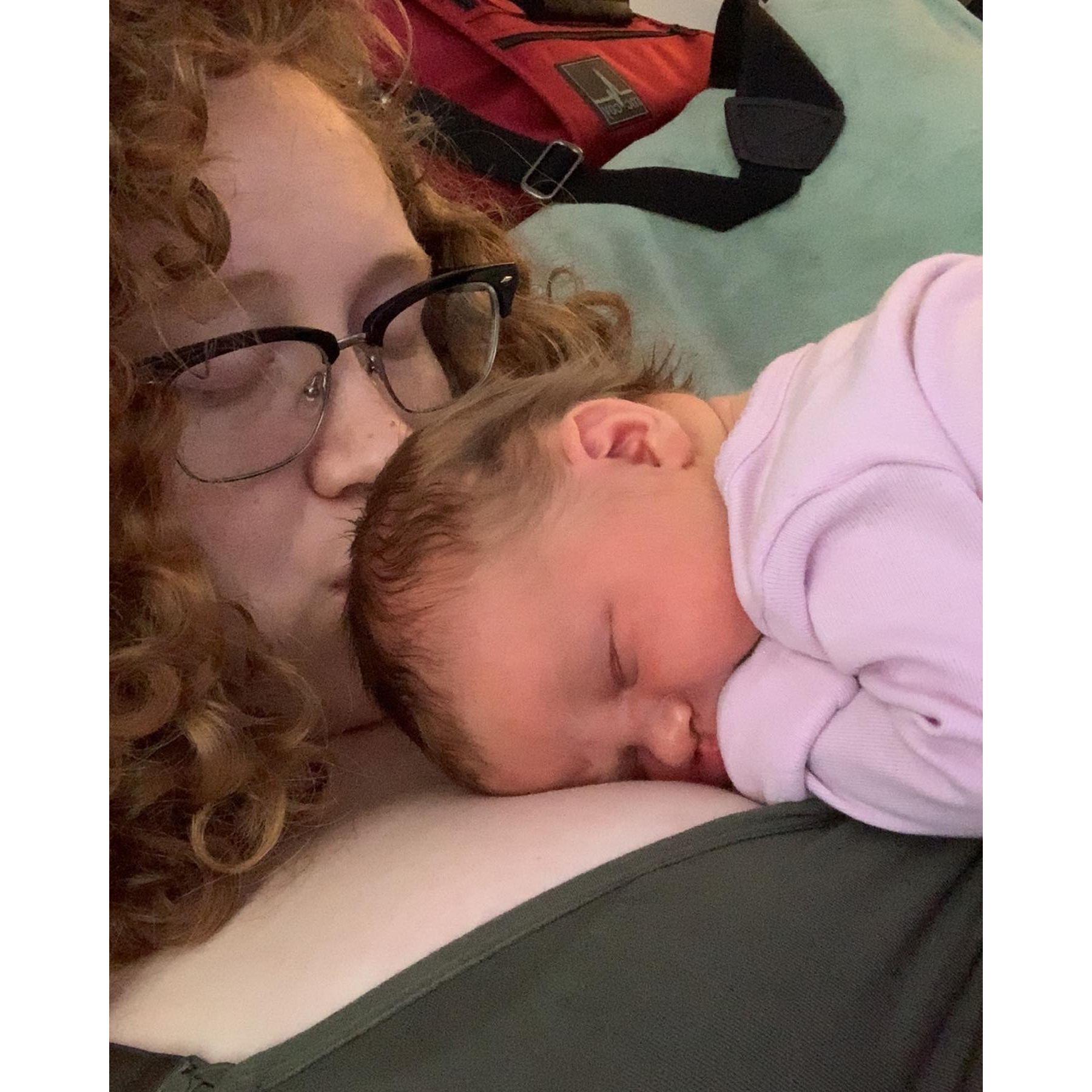 SOOO many cuddles, we will never have enough!