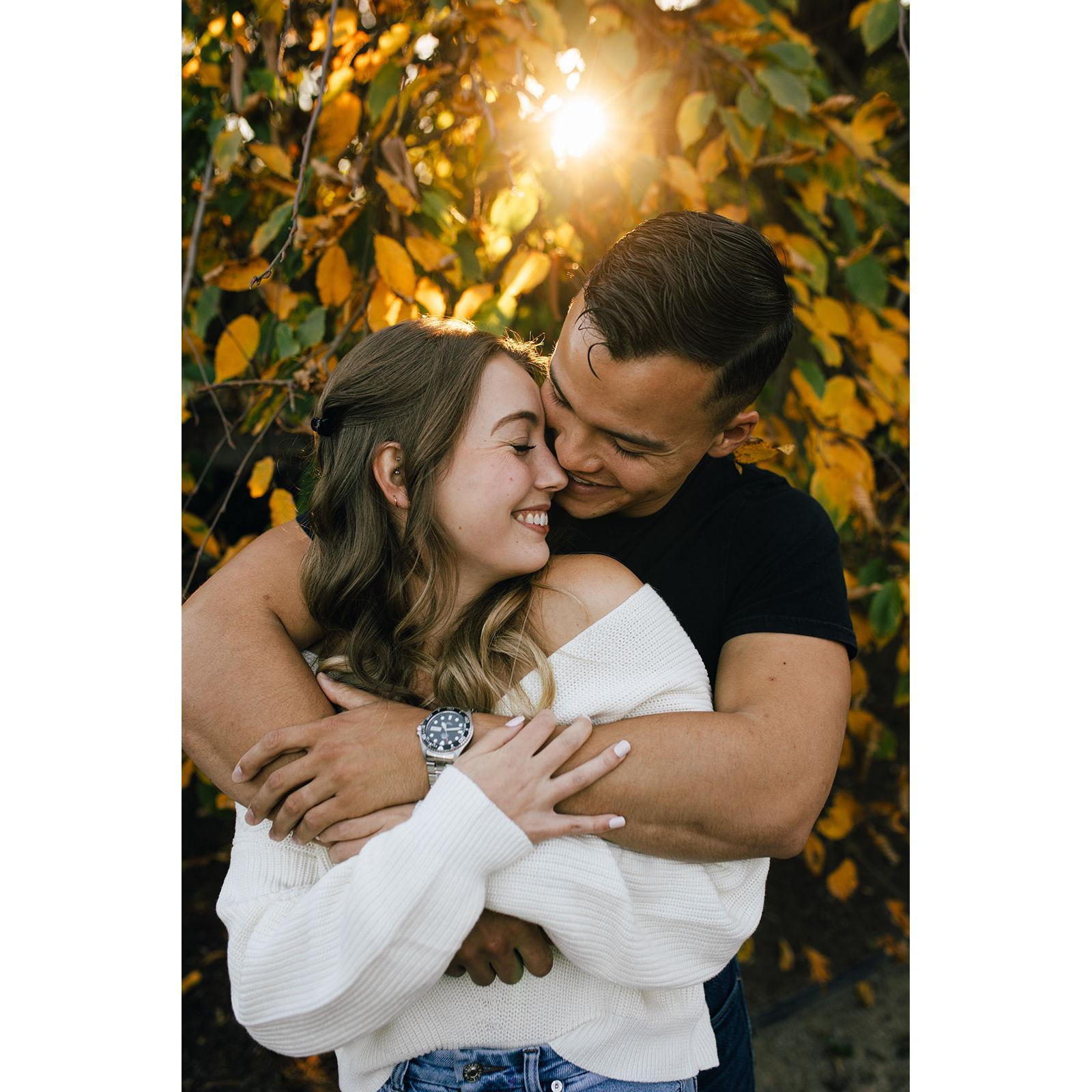 Engagement photo session, Lexington, 2022