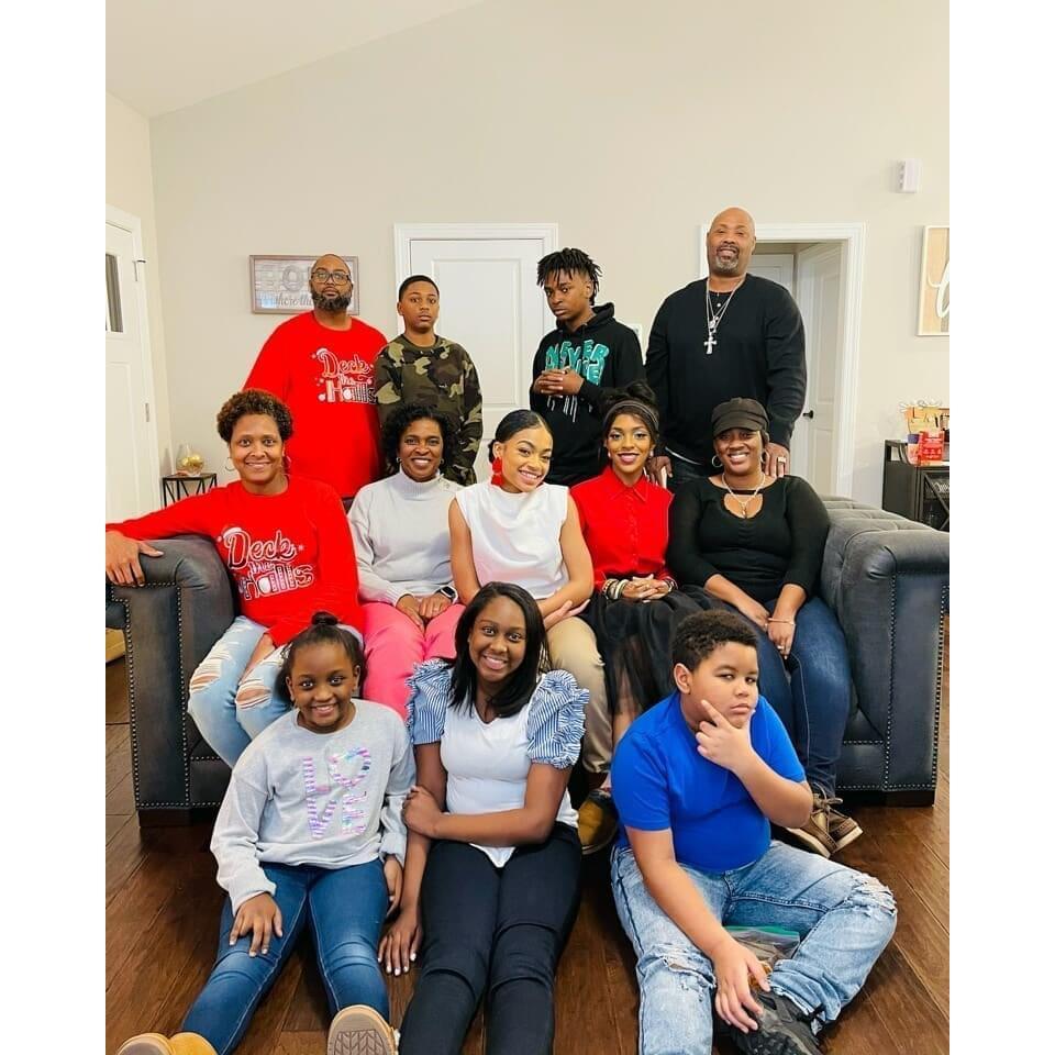 Christmas 2020 with some of our family