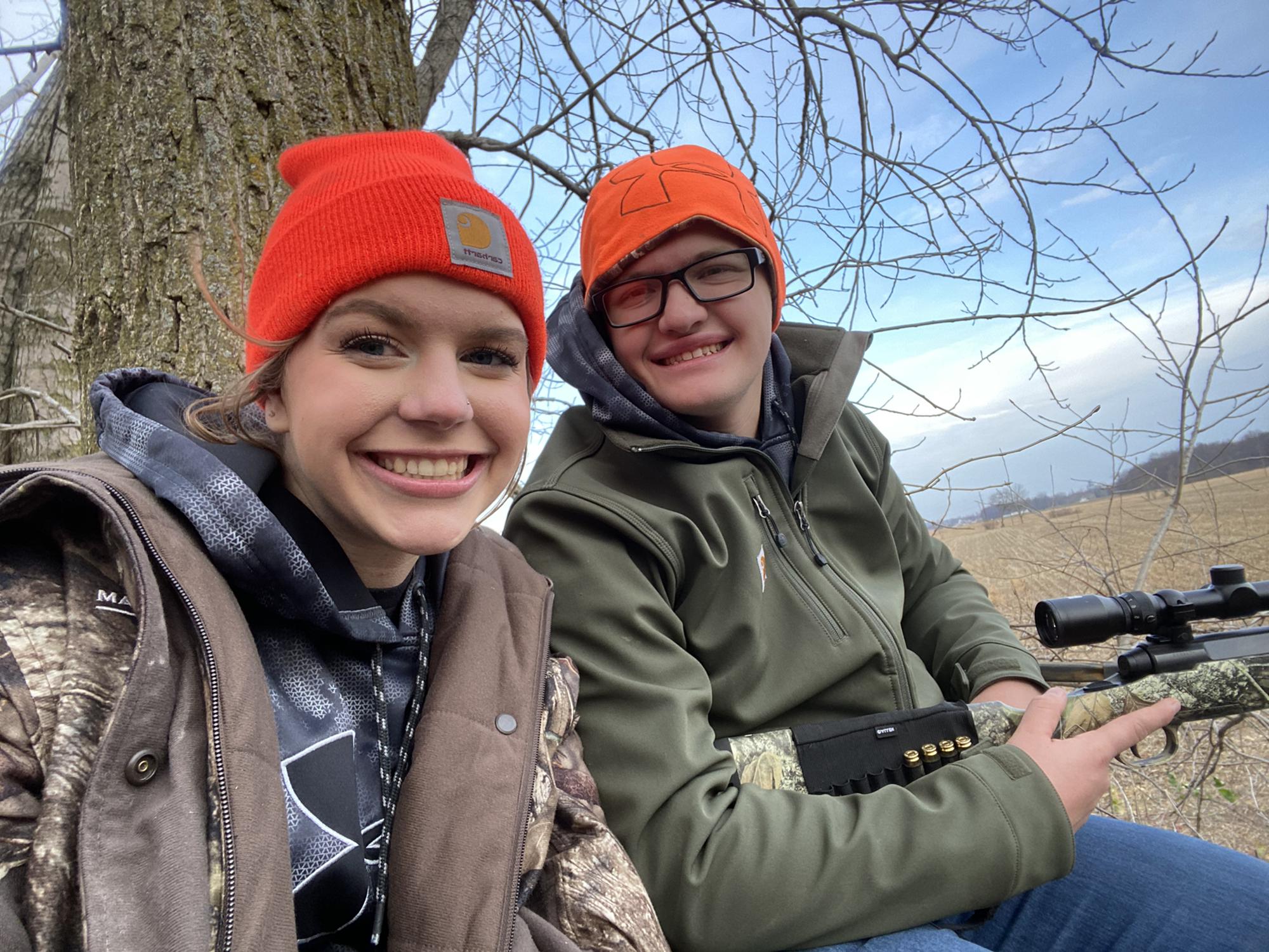First time hunting together! We saw a few things but did not get anything. November 20, 2020