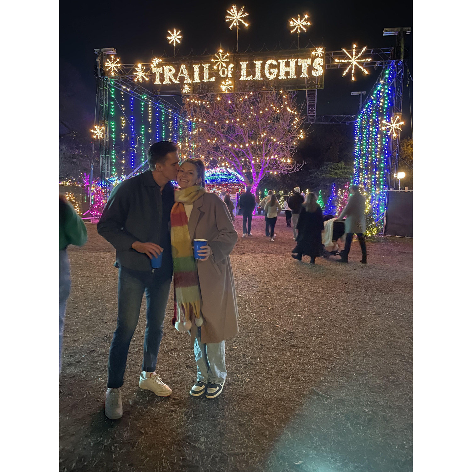Trail of Lights! Check it out if you have the chance