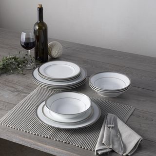Charlotta 12-Piece Dinnerware Set, Service for 4