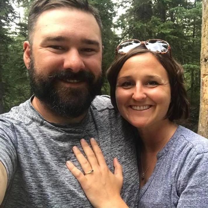 Right after she said YES! So dang happy.