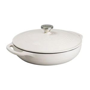 3.6 Quart Oyster Essential Enamel Braiser