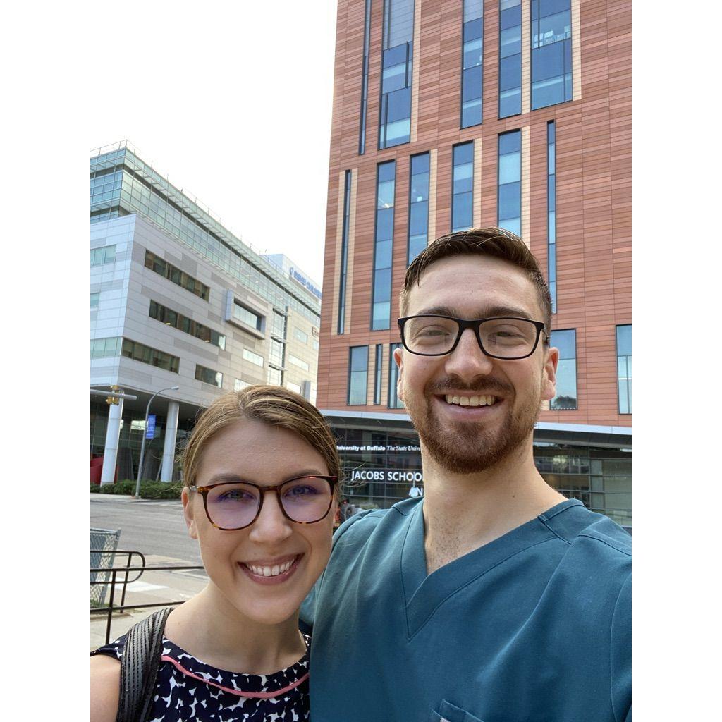 Starting off our last year of medical school together!