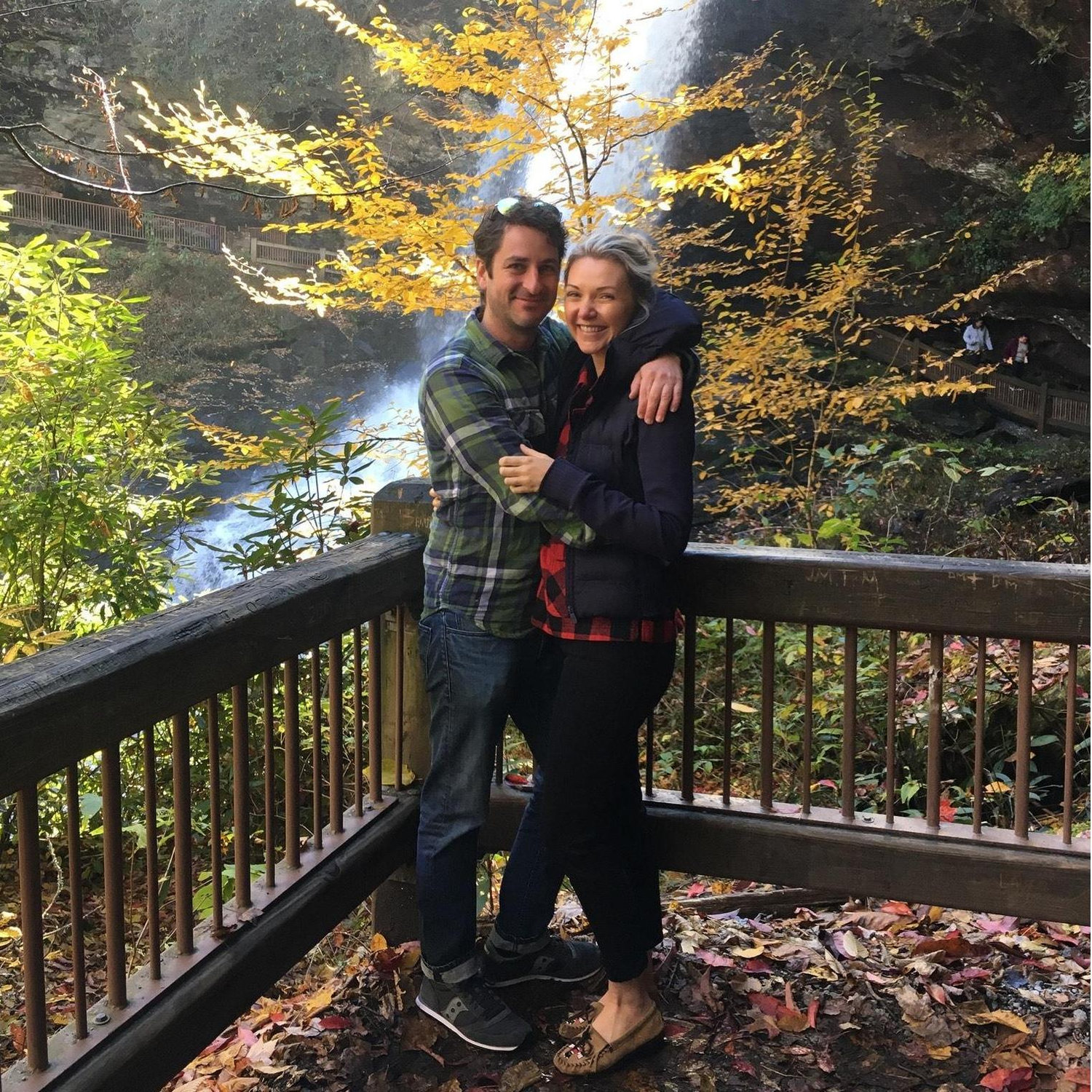 On our first trip to Highlands, NC. First of many autumns spent in Highlands!