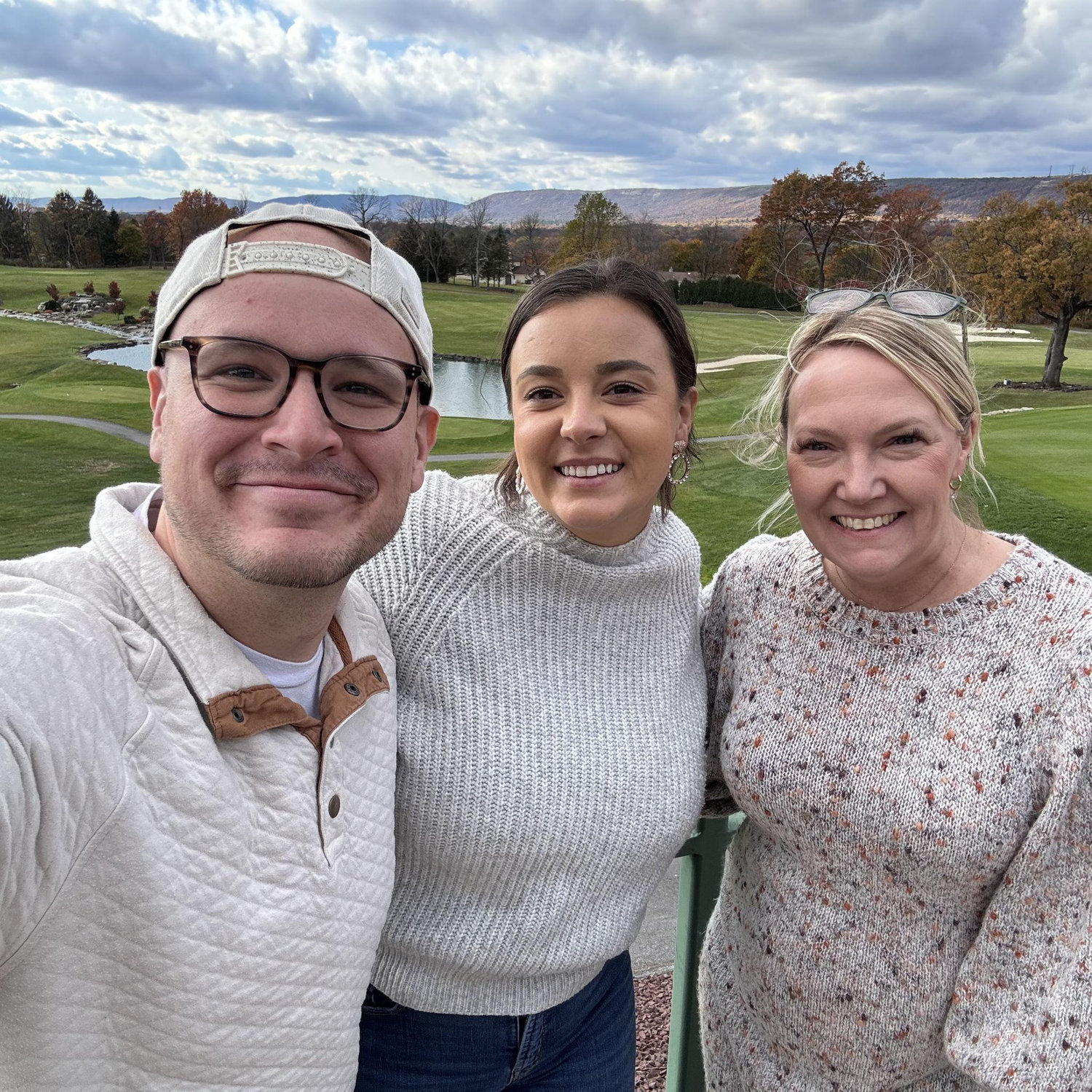 The day we booked our wedding venue - with the best, Connie!
