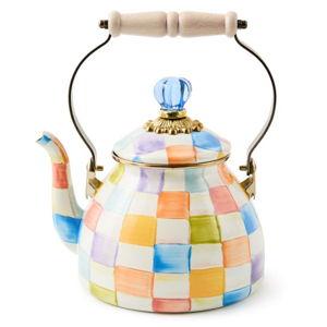 Confetti Check Tea Kettle