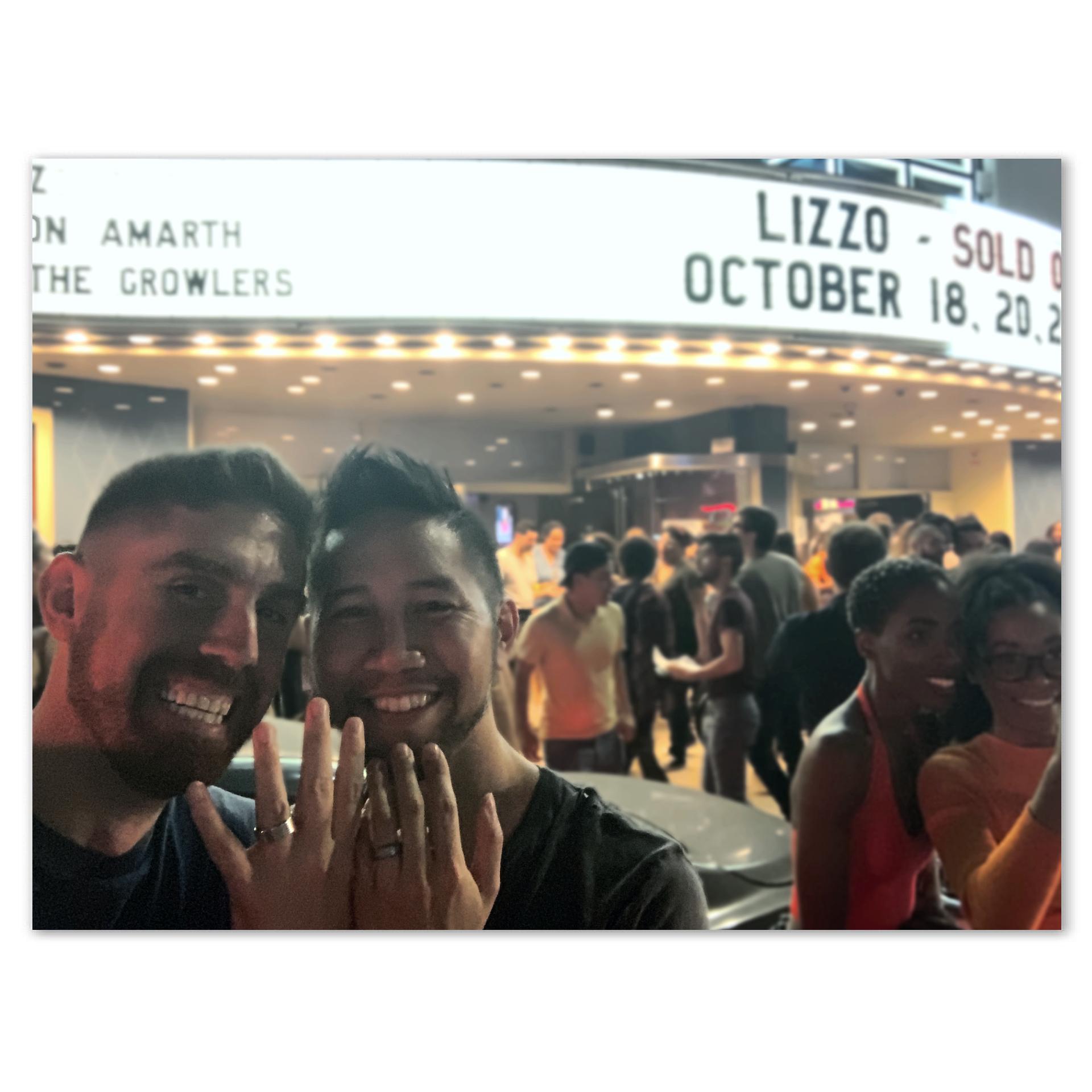 Now We Both Have Rings!
October 21, 2019 • Hollywood Palladium