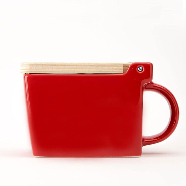 ZERO JAPAN BEE HOUSE SALTBOX 16 oz Tomato