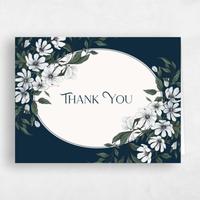 Blue Wedding Thank You - Melcher Landscape