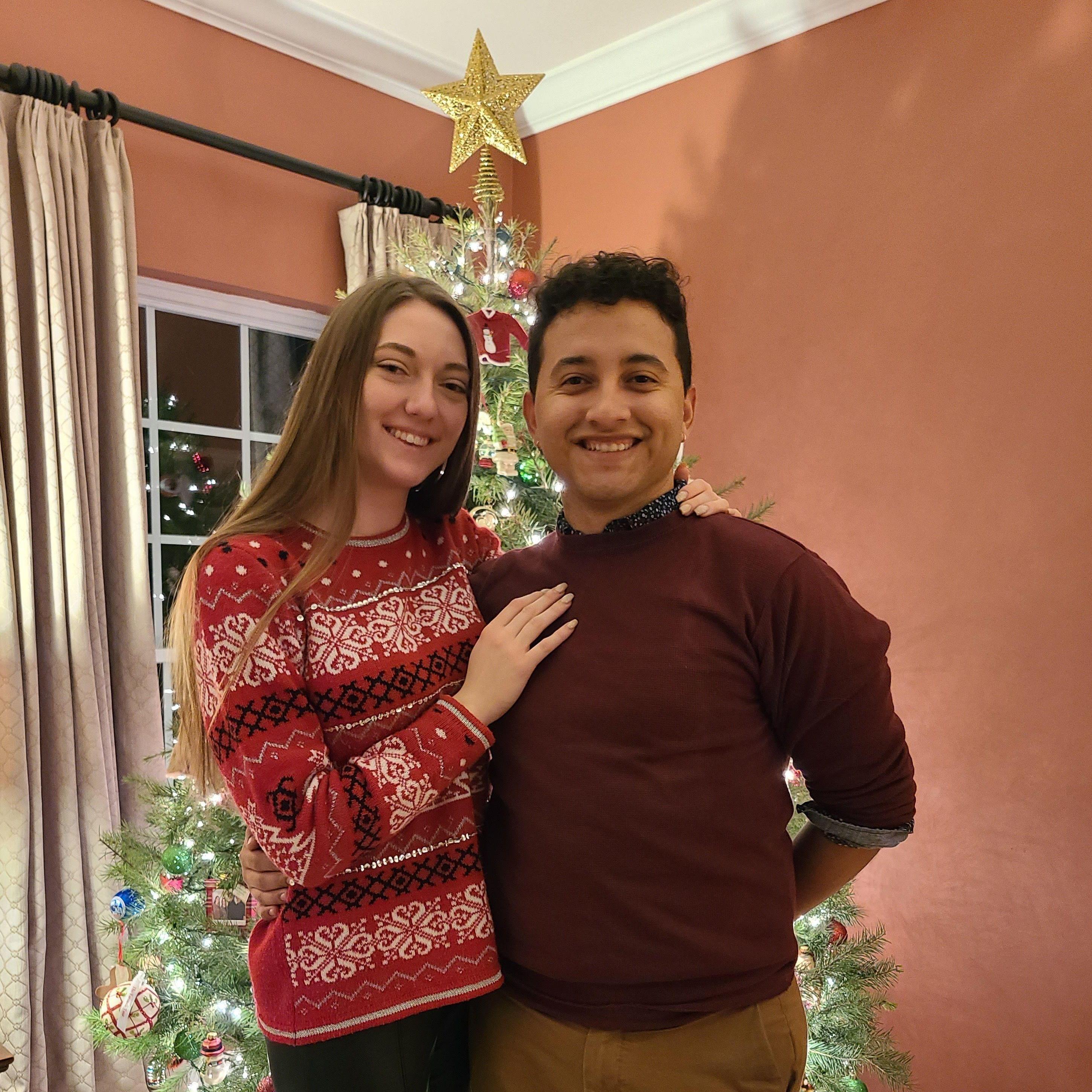 The day we officially became a couple, December 14th 2021