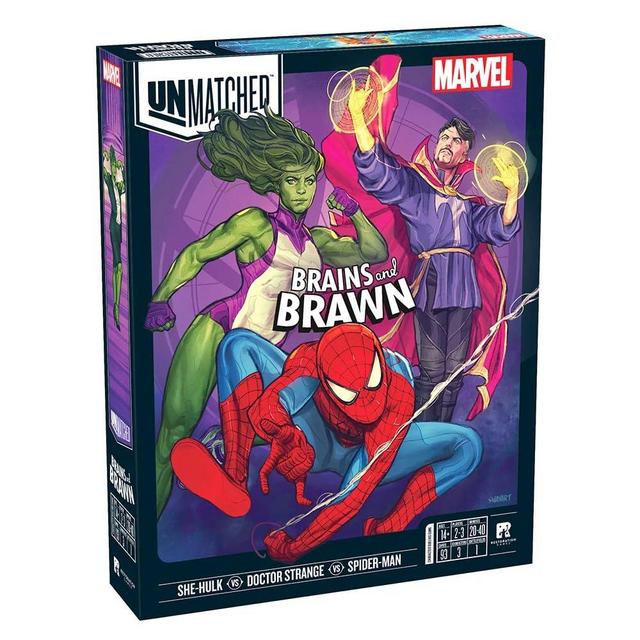 Restoration Games Unmatched: Marvel - Brains and Brawn