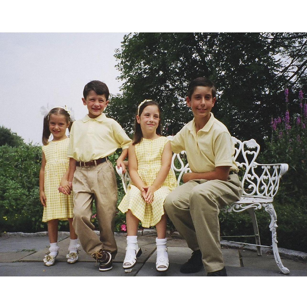 Maxwell and siblings, Michael, Susan, and Sally