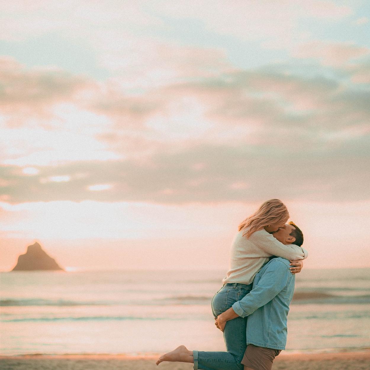 Engagement shoot at Arch Cape!