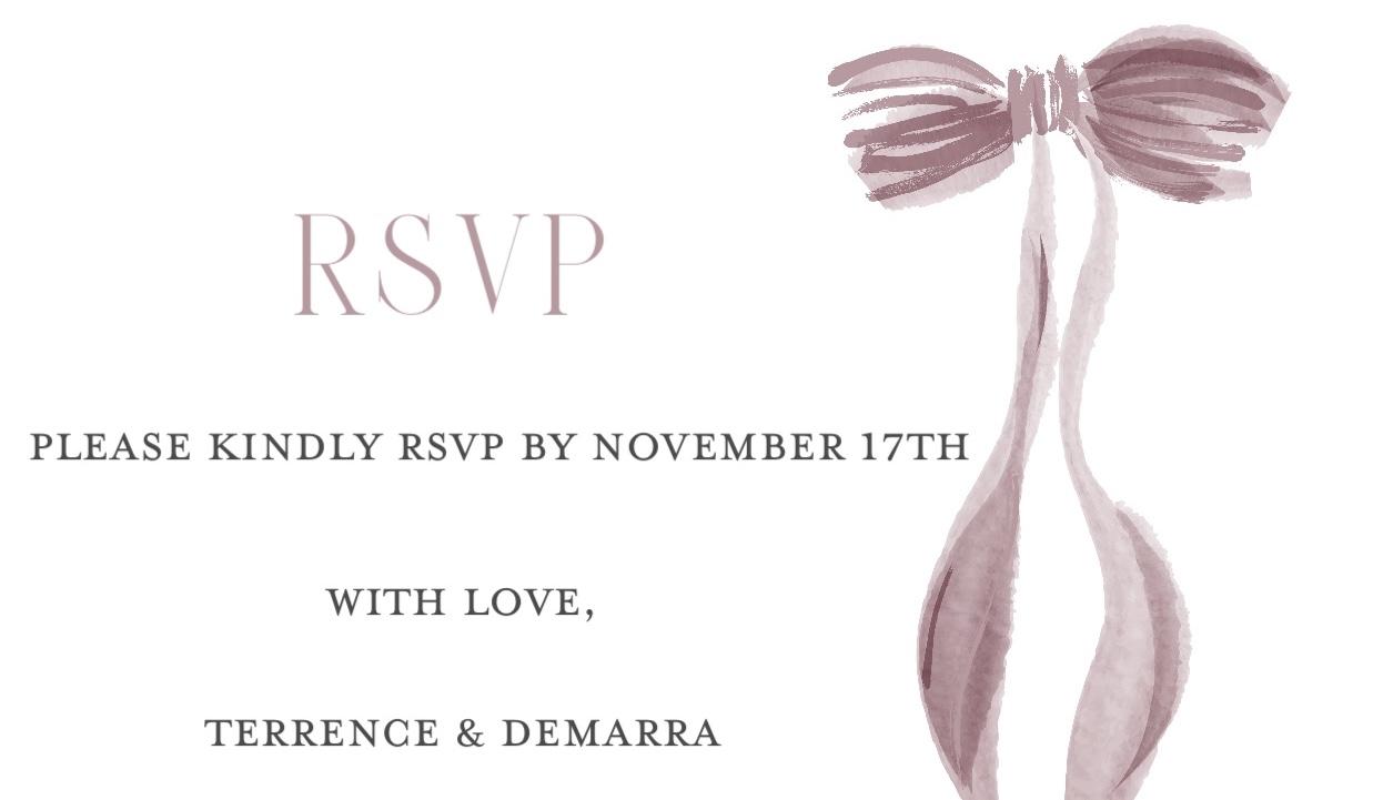 The Wedding Website of Demarra Smith and Terrence Vaughn