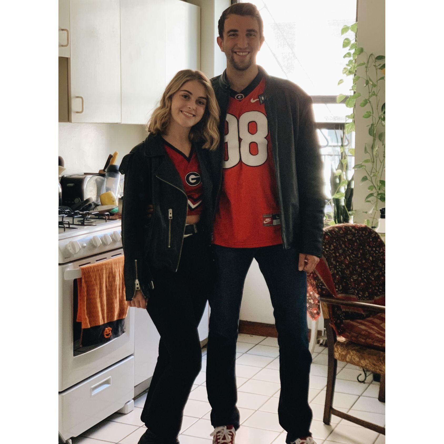 Celebrating Georgia gameday (as usual)!