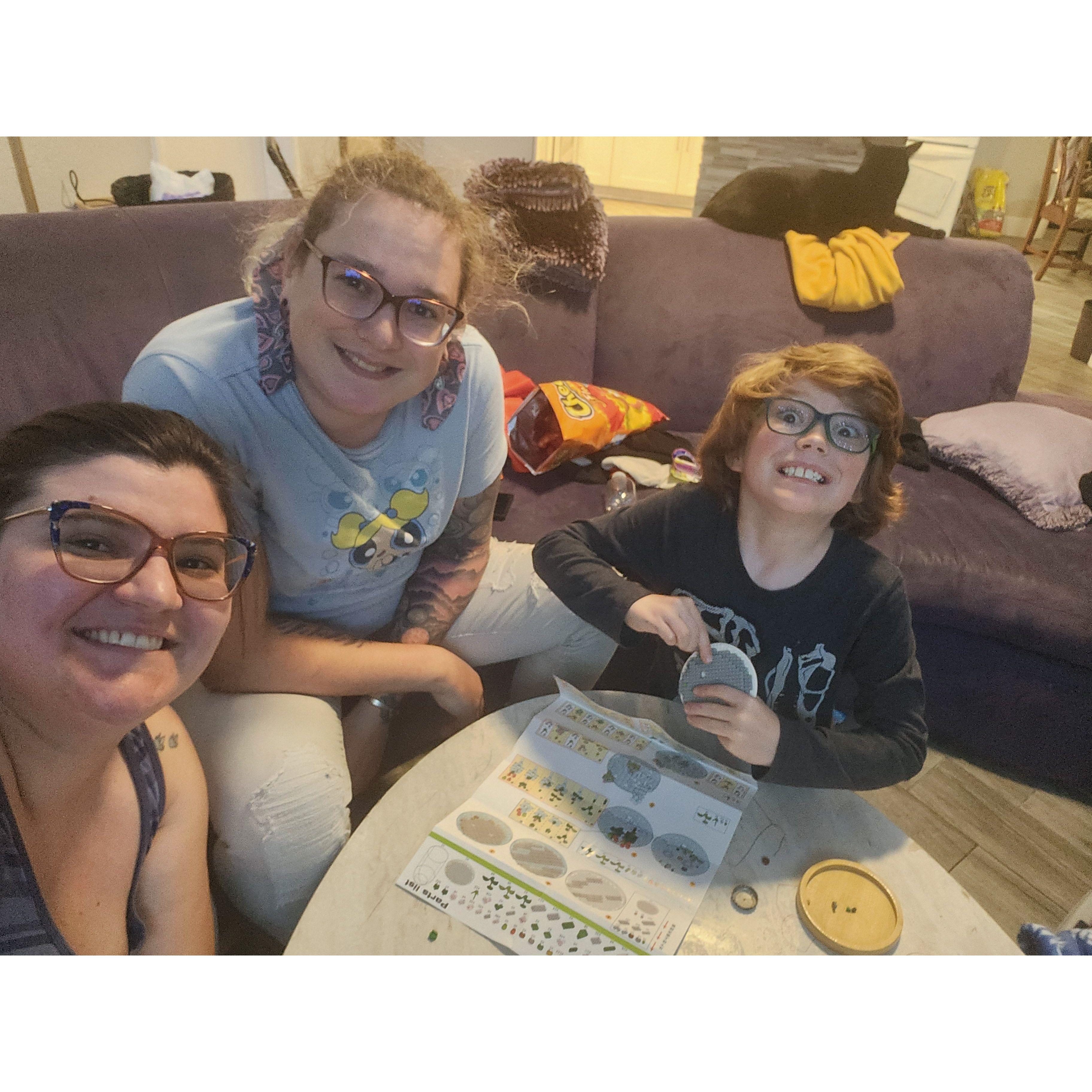 Legos are in fact a family event with us.