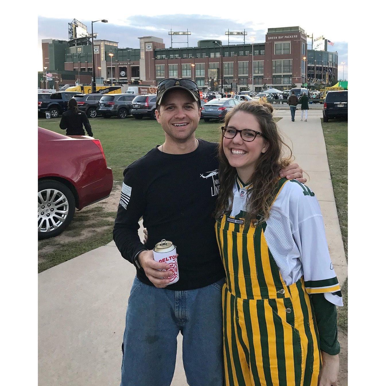 Packers vs. Bears, Packers win 35-14, 9/28/2017