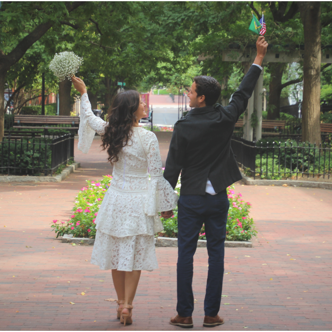 here's to the beginning of forever!