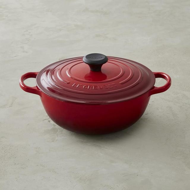 Le Creuset Cast-Iron Soup Pot, 4 1/2-Qt., Red