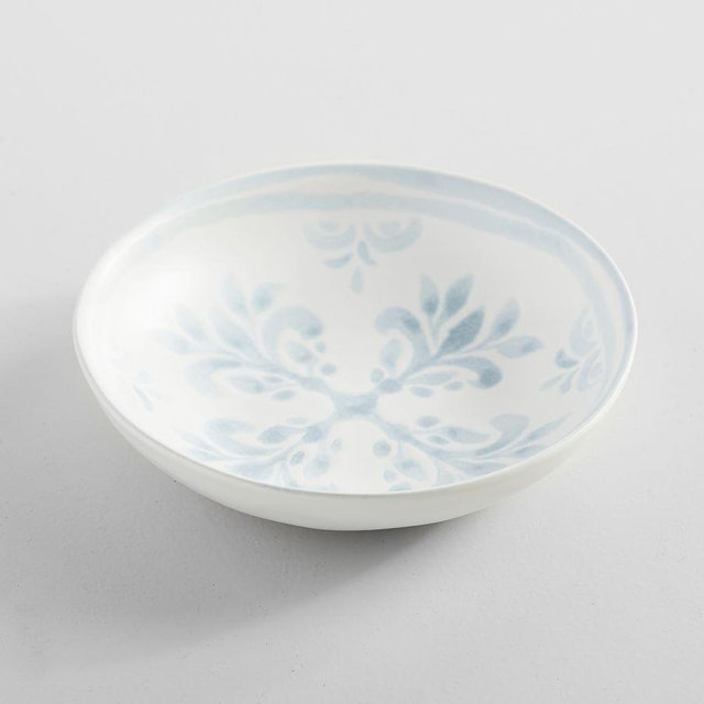 Chambray Tile Stoneware Soup Bowl, Single