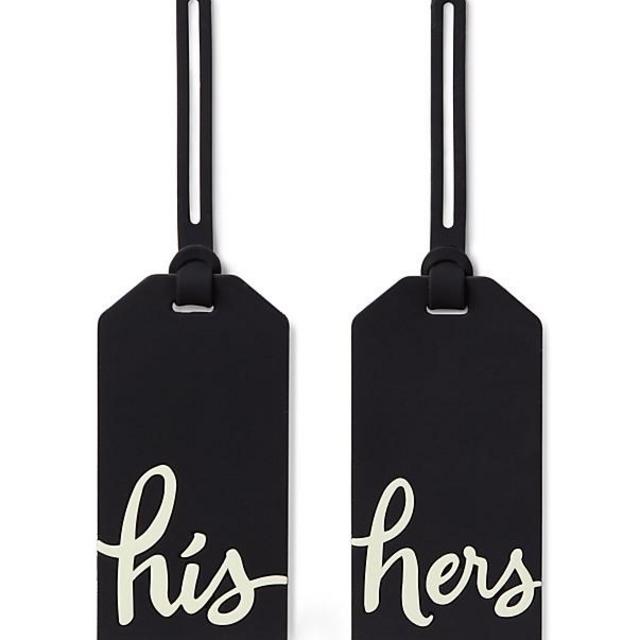 two of a kind luggage tags