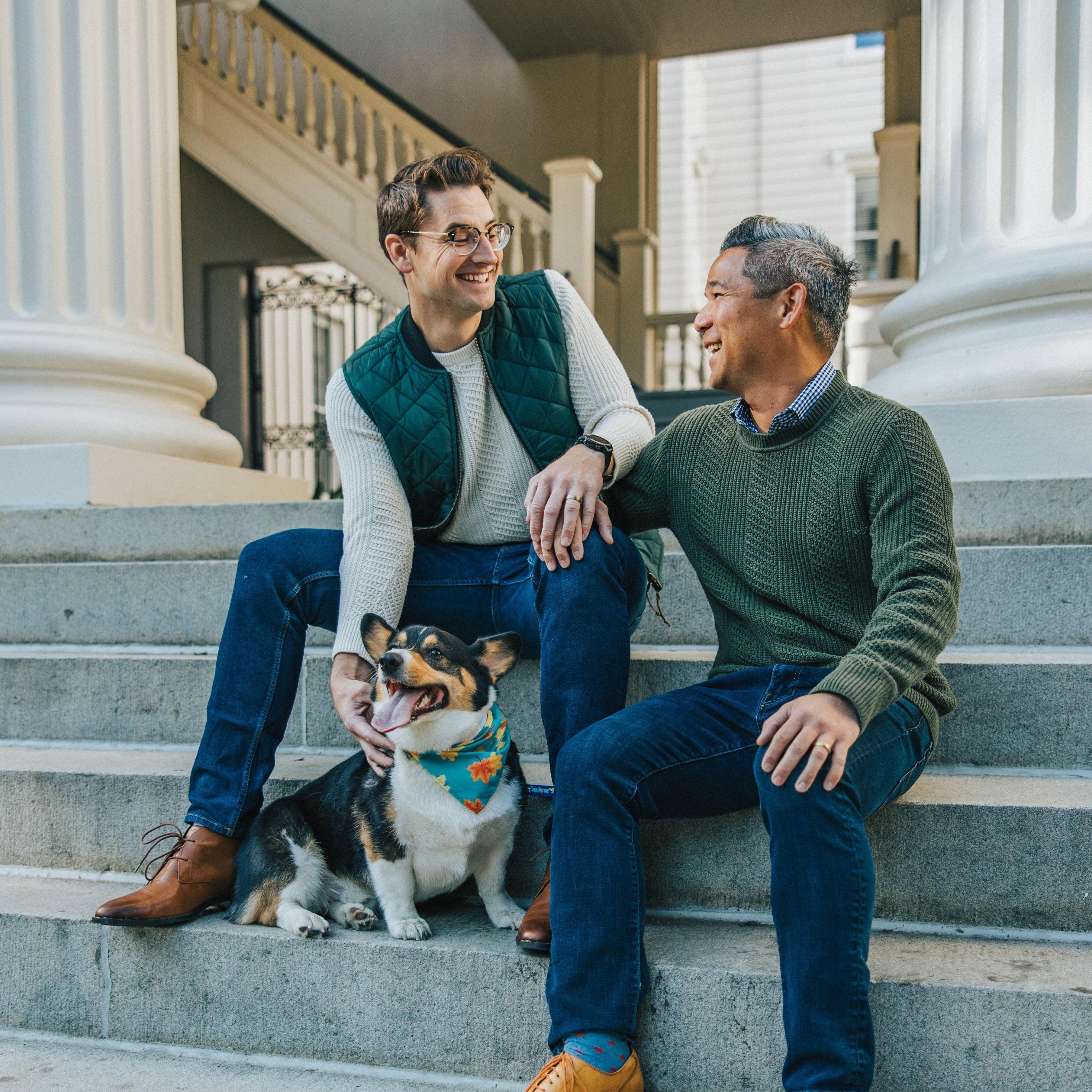 11/9/24: Winston showing us up as the most photogenic in the family.