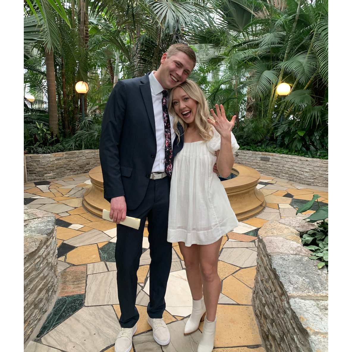 Engaged March 10th on our 5 year anniversary